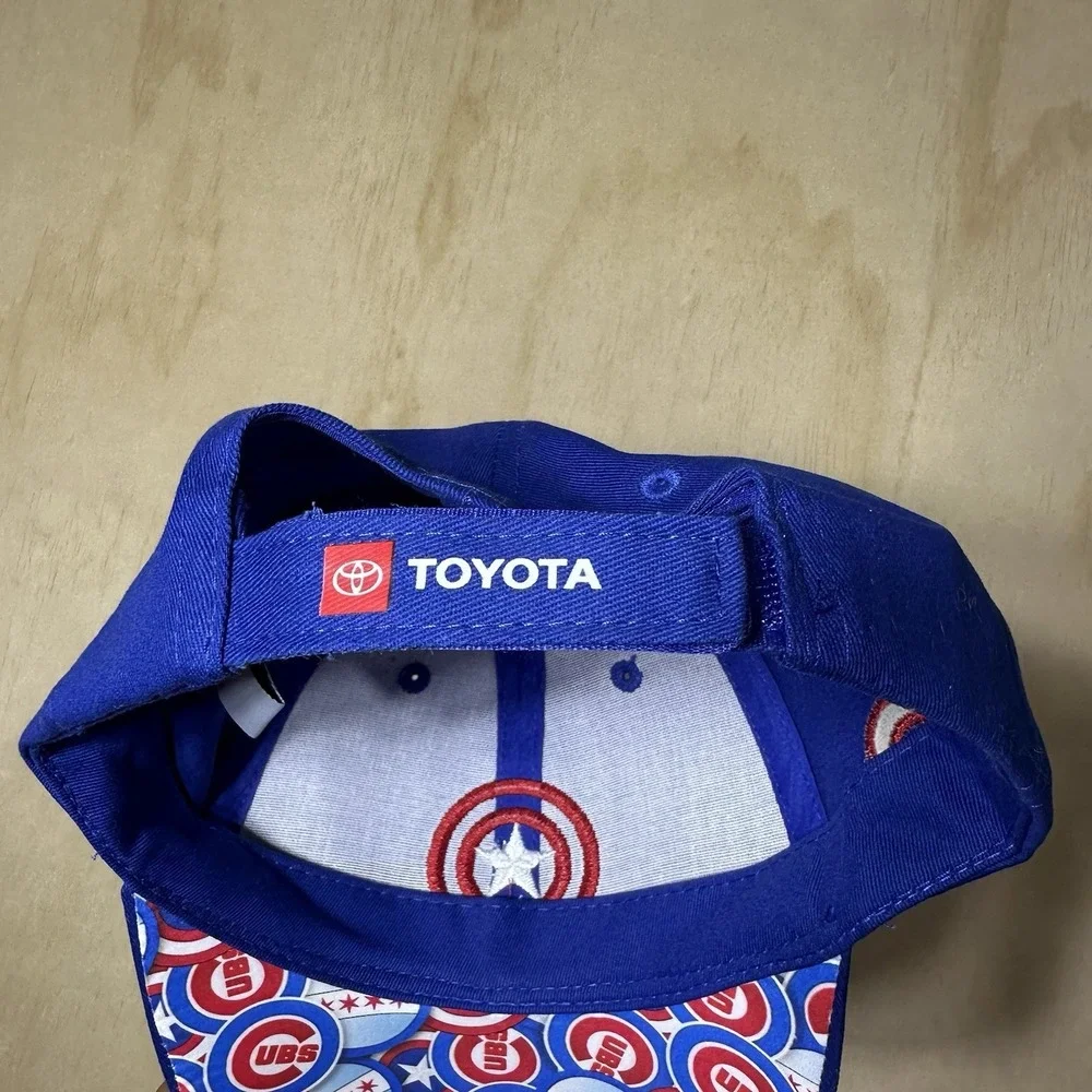 Chicago Cubs Captain America Hat‎ Collab Special Ticket Hat July 2, 2024 Marvel